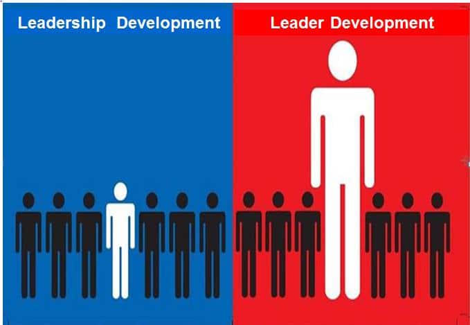 Developing leaders vs. leadership development